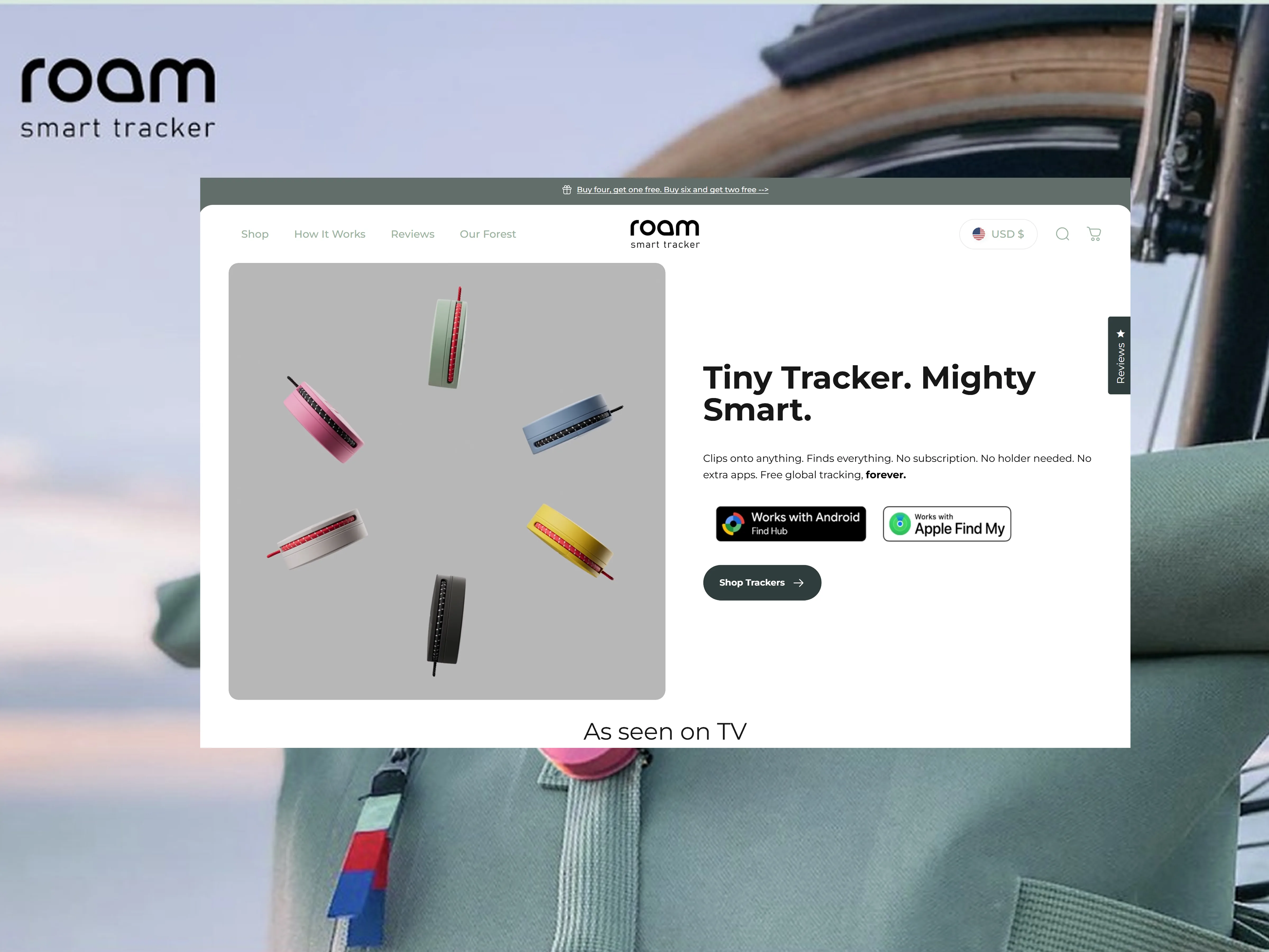 Roam Smart Tracker project